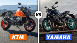 KTM Duke 990 vs Yamaha MT-09 : Naked Streetfighter Showdown of Power, Style, and Performance