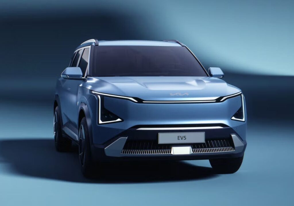 Kia EV5 to Debut with Premium Features – Know Battery, Range, and Design Details
