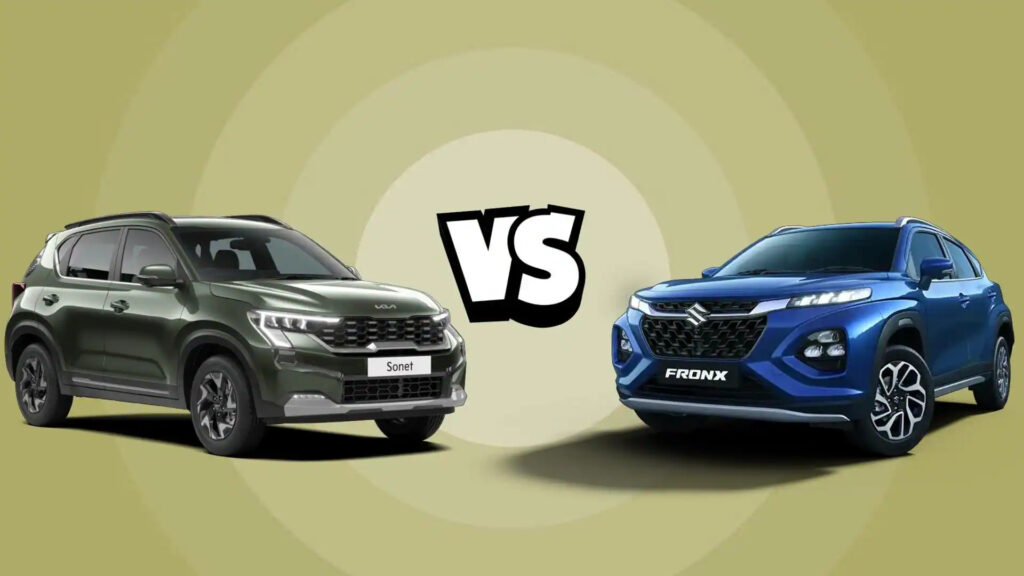 Kia Sonet (Base) vs Maruti Suzuki Fronx