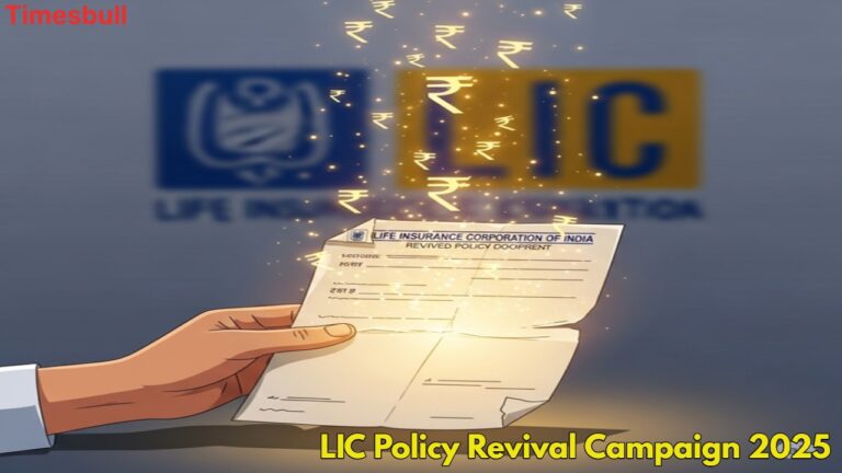 LIC Special Revival Campaign 2025: Big Discount on Late Fees, Revive Lapsed Policy by October 17