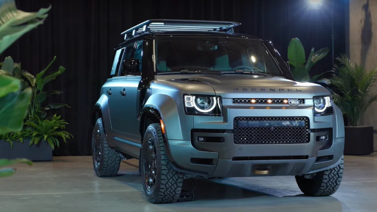 Iconic Land Rover Defender Turns...