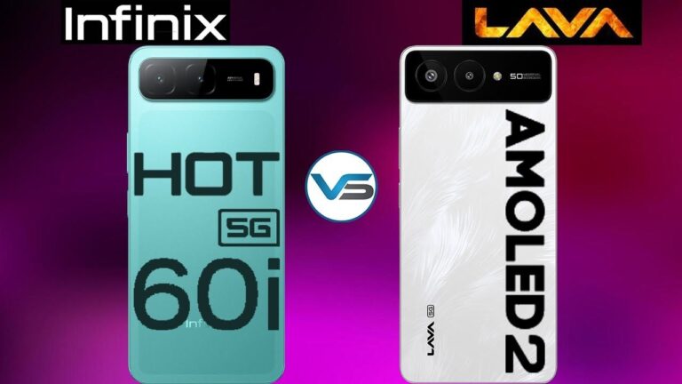 Lava Blaze Amoled 2 Vs Infinix Hot 60i 5g