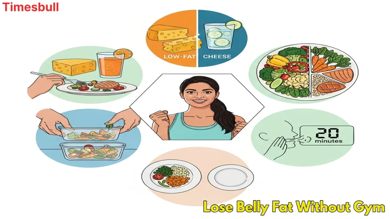 Lose Belly Fat Without Gym