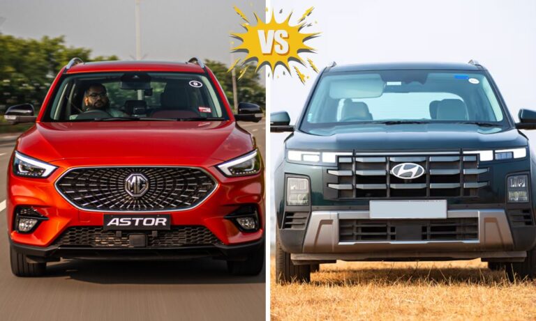 MG Astor vs Hyundai Creta: Which Tech Loaded SUV is Smarter and More Powerful?
