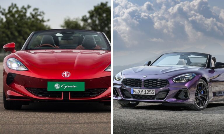 MG Cyberster Vs BMW Z4: Which Sports Car is Good For You Performance And Looks
