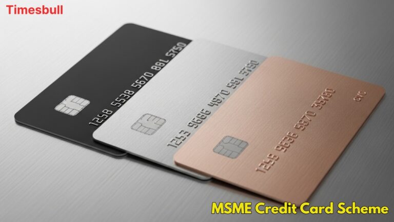 MSME Credit Card Scheme