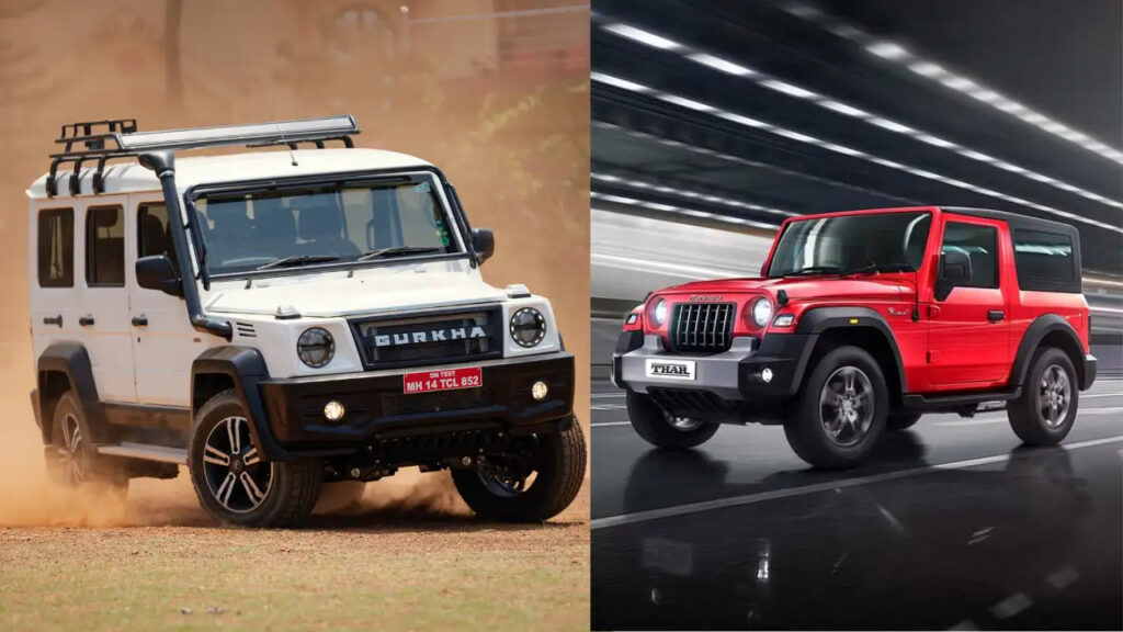 Mahindra Thar 5-Door vs Force Gurkha 5-Door