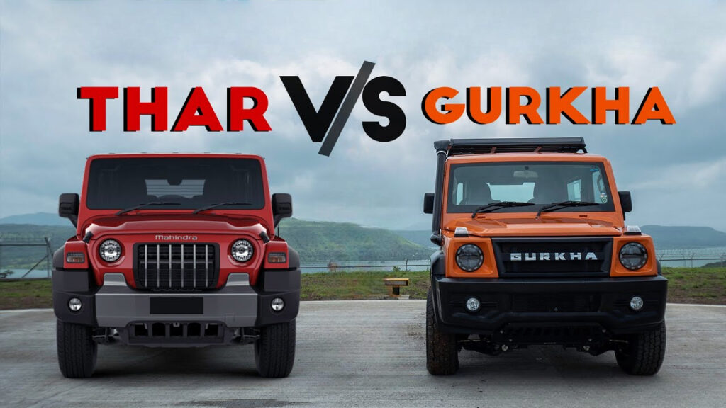 Mahindra Thar vs Force Gurkha : Everyday Practical SUV or Hardcore Off-Road Beast?