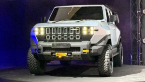 Mahindra Unveils Vision T Concept: Preview of Thar EV Coming in 2027
