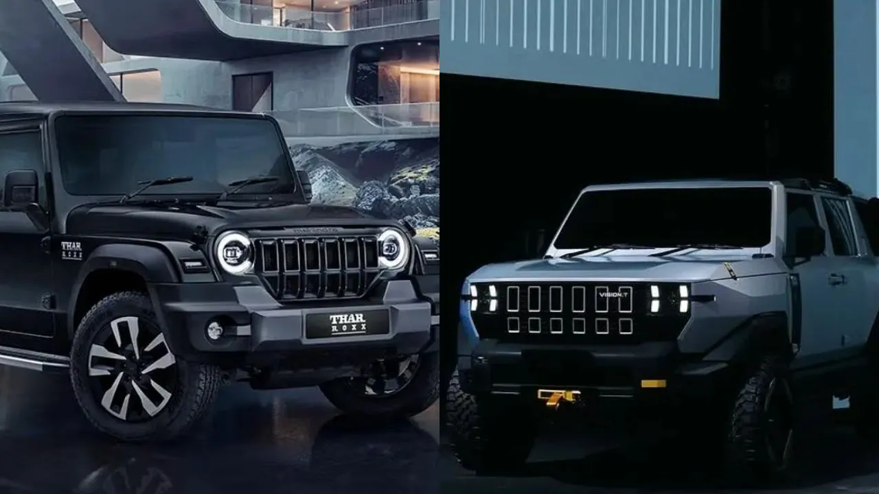 Mahindra Vision T Vs Thar Roxx