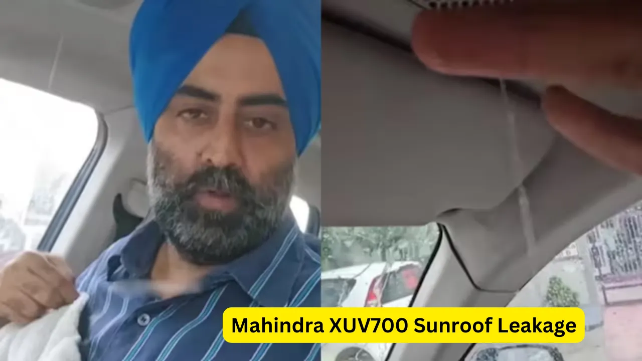 Mahindra Xuv700 Sunroof Leakage