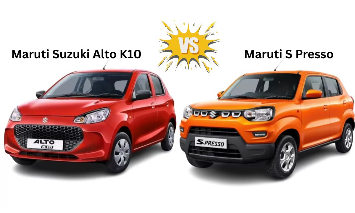 Maruti Suzuki Alto K10 vs Maruti S Presso