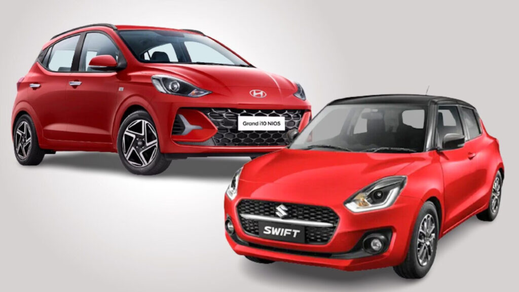 Maruti Suzuki Swift vs Hyundai Grand i10 Nios