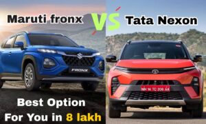 Maruti fronx vs Tata Nexon: Which SUV Is Best Option in Under 8 Lakh