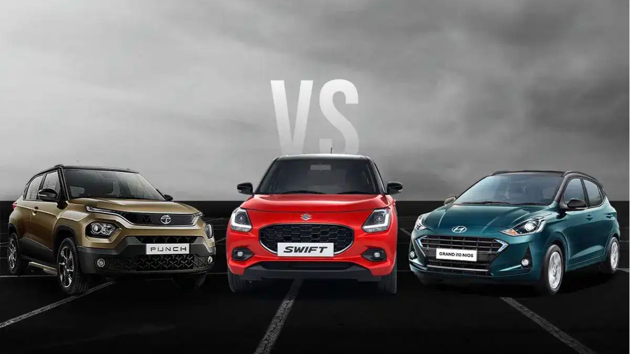 Maruti Vs Hyundai Vs Tata Car
