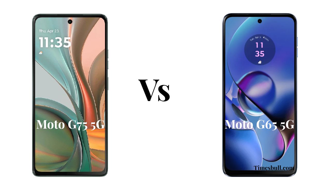 Moto G75 5G vs Moto...