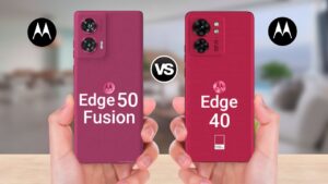 Motorola Edge 50 Fusion vs Motorola Edge 40