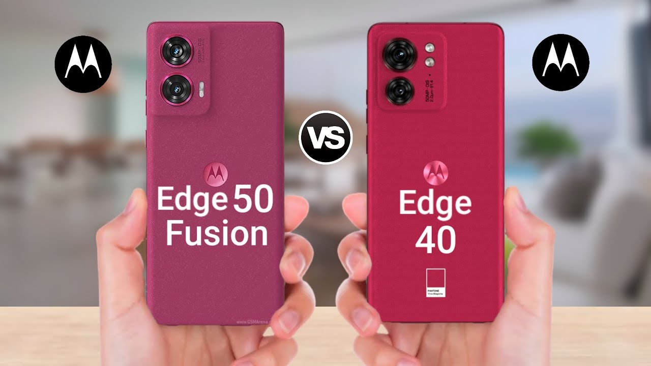 Motorola Edge 50 Fusion vs Motorola Edge 40