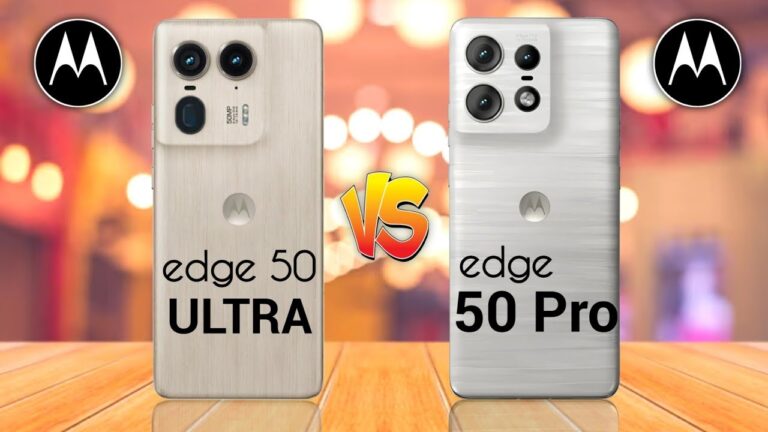 Motorola Edge 50 Pro vs. Motorola Edge 50