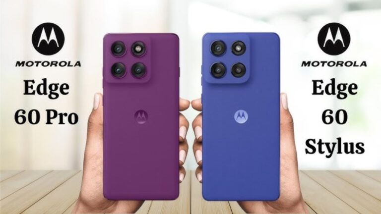 Motorola Edge 60 Stylus Vs Motorola Edge 60 pro