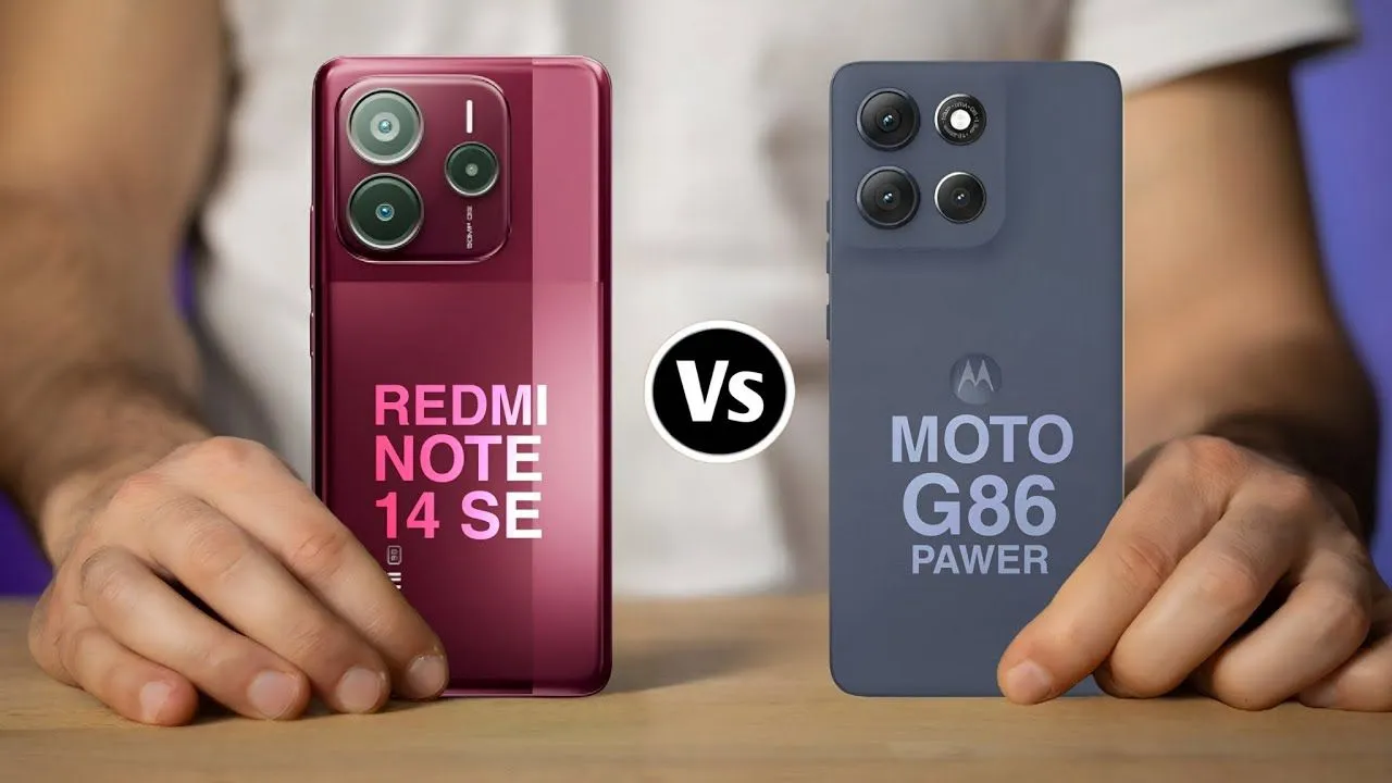 Motorola Moto G86 Power 5g Vs Xiaomi Redmi Note 14 se 5g