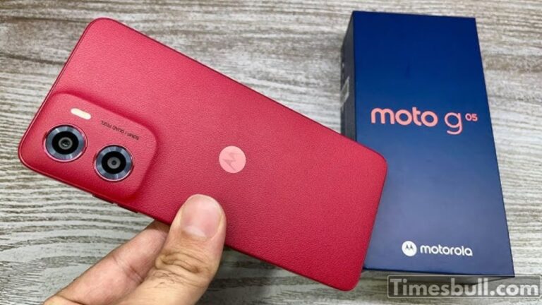 Motorola G05: Best Budget Phone at Just ₹6,999 with a 50MP Camera!