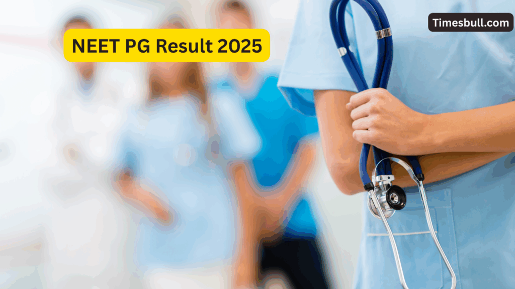 NEET PG Result 2025: NBEMS to Release Results Today, Check Scorecard at natboard.edu.in