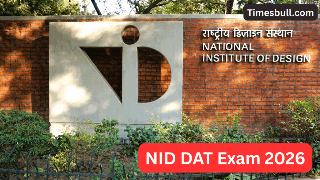 NID DAT 2026 Entrance Exam: Admission Notification to Be Out Soon on admissions.nid.edu