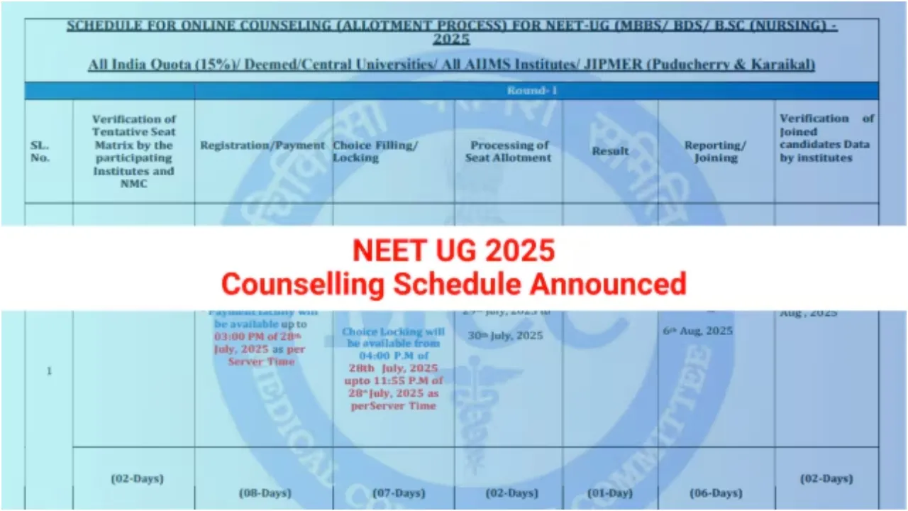 Neet ug Counselling