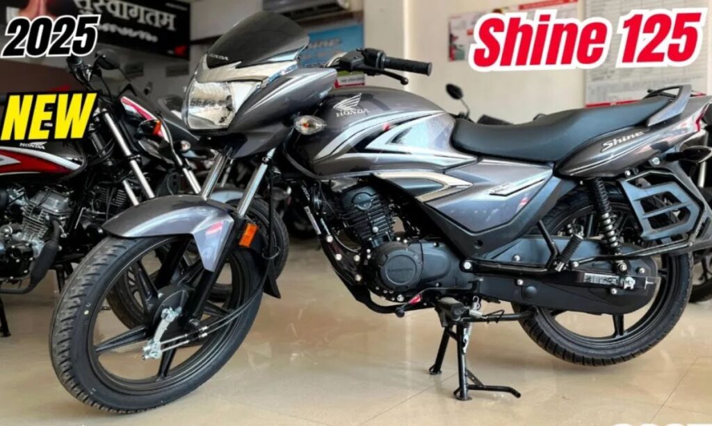 New 2025 Honda Shine 125