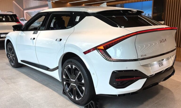 New Kia EV6 Facelift 2025 Power Pack Electric Luxury Car With Latest Technology