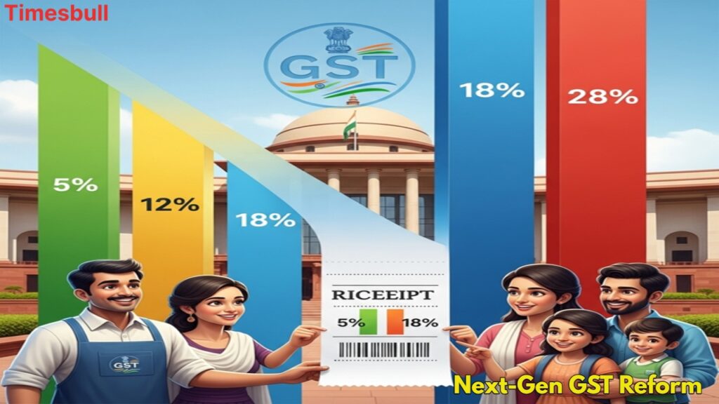Big GST Reform: Govt Proposes Two-Slab Structure of 5% & 18% – Know Impact on You