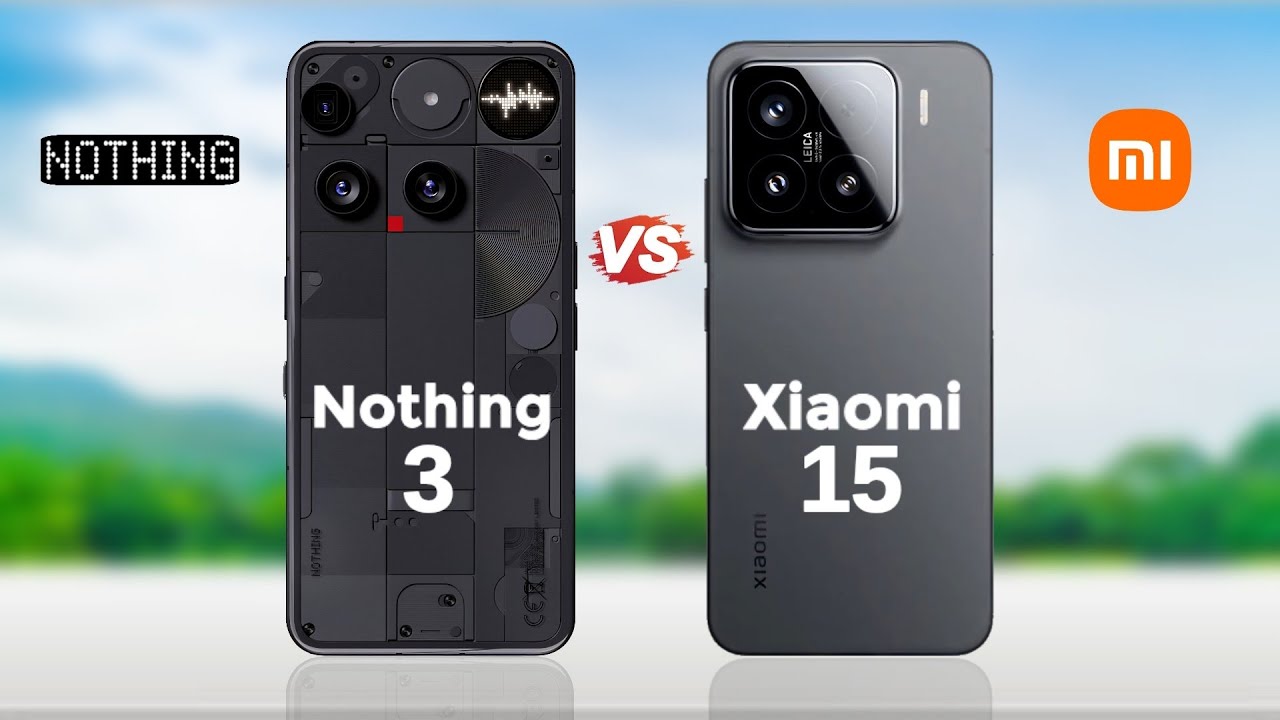 Nothing Phone 3 vs Xiaomi...