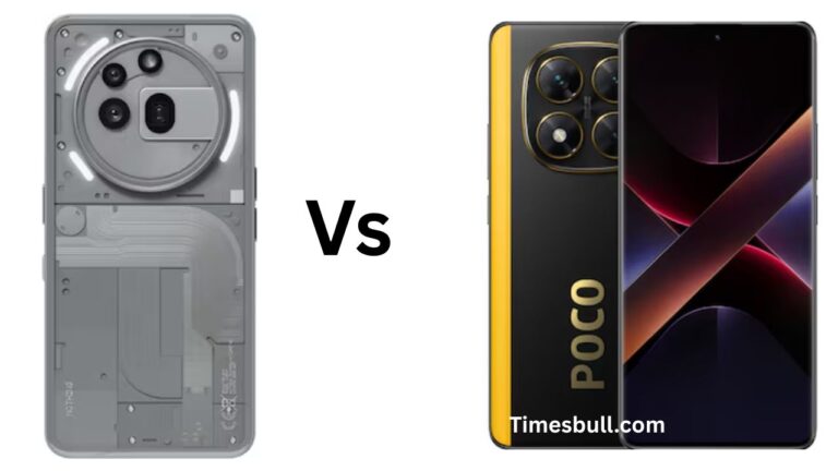 Nothing Phone 3a Pro Vs Poco X7 5g 
