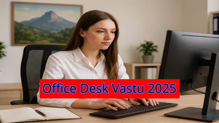 Office Desk Vastu 2025