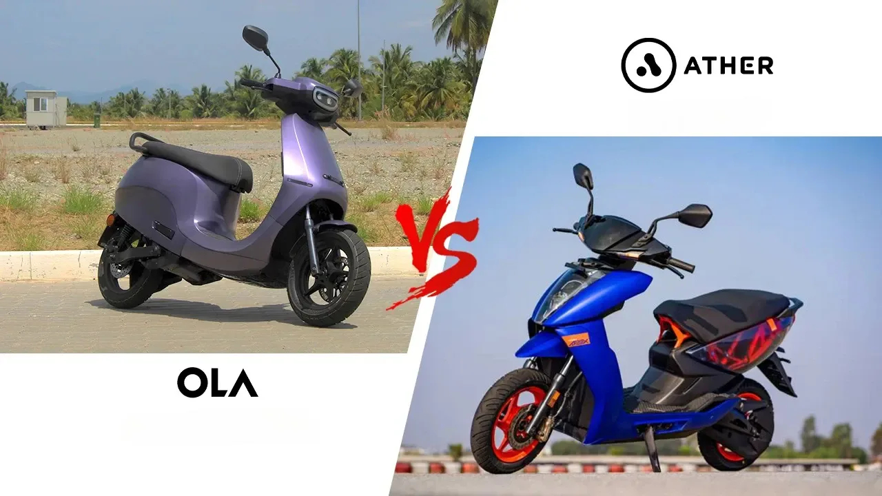 Ola S1 Pro vs Ather 450X