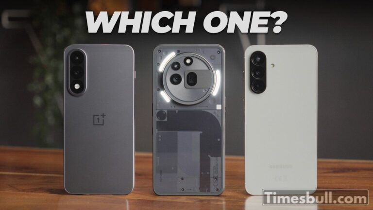 OnePlus Nord 5, Nothing Phone (3a) Pro & Samsung Galaxy A56: Full Compared