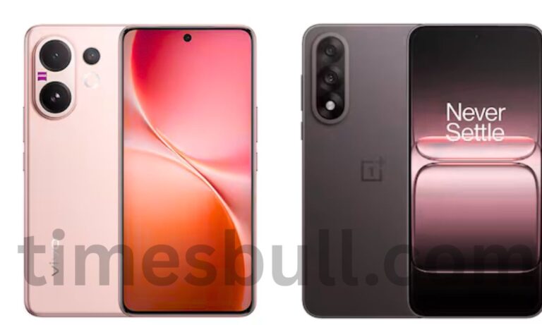 OnePlus Nord 5 vs Vivo V60:Which performs best with budget of only 40,000