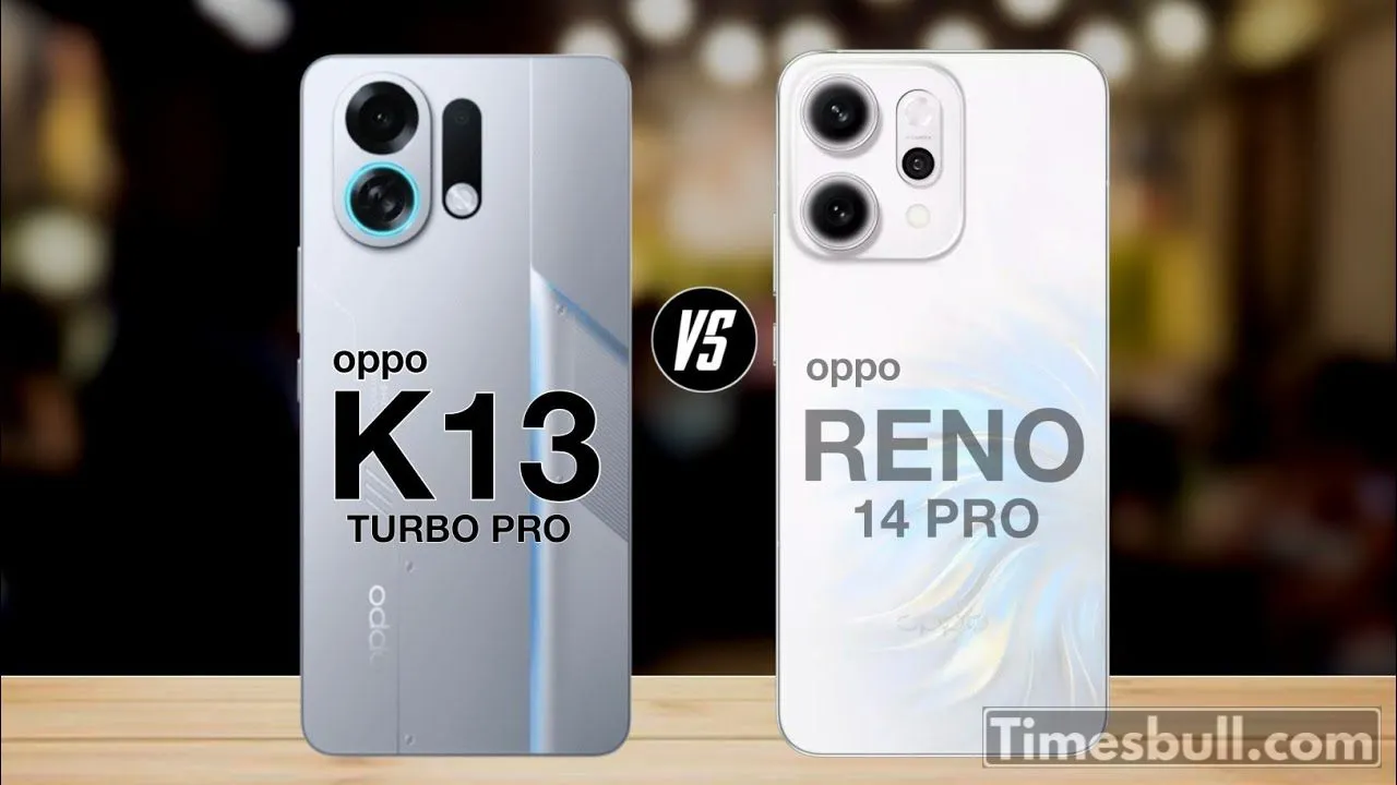 Oppo K13 Turbo Vs Oppo Reno 14