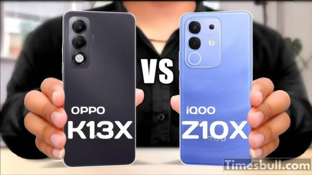 Oppo K13x Vs Iqoo Z10x