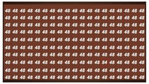 Optical Illusion – Can You Find the Number 84 in Just 10 Seconds?
