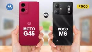 Poco M6 5G vs Moto G45 5G: Which one is the better budget 5G deal?