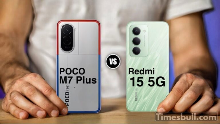 Poco M7 Plus 5G vs Redmi 15 5G: Which 5G Phone is Best Under ₹20,000?