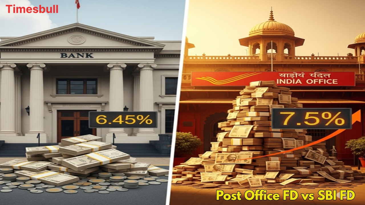SBI FD vs Post