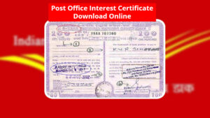 Post Office Interest Certificate: Download Online in Minutes, Follow This Easy Method