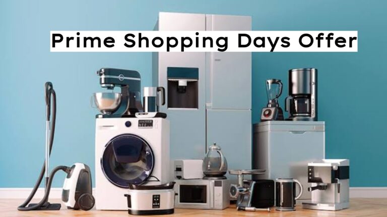 Prime Shopping Days Offers