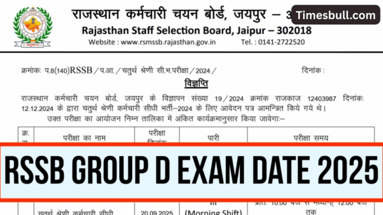 Rajasthan 4th Grade Exam schedule released, download candidate admit card like this!
