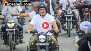 Video Viral: Breach in Rahul Gandhi’s security, a man jumped and kissed him