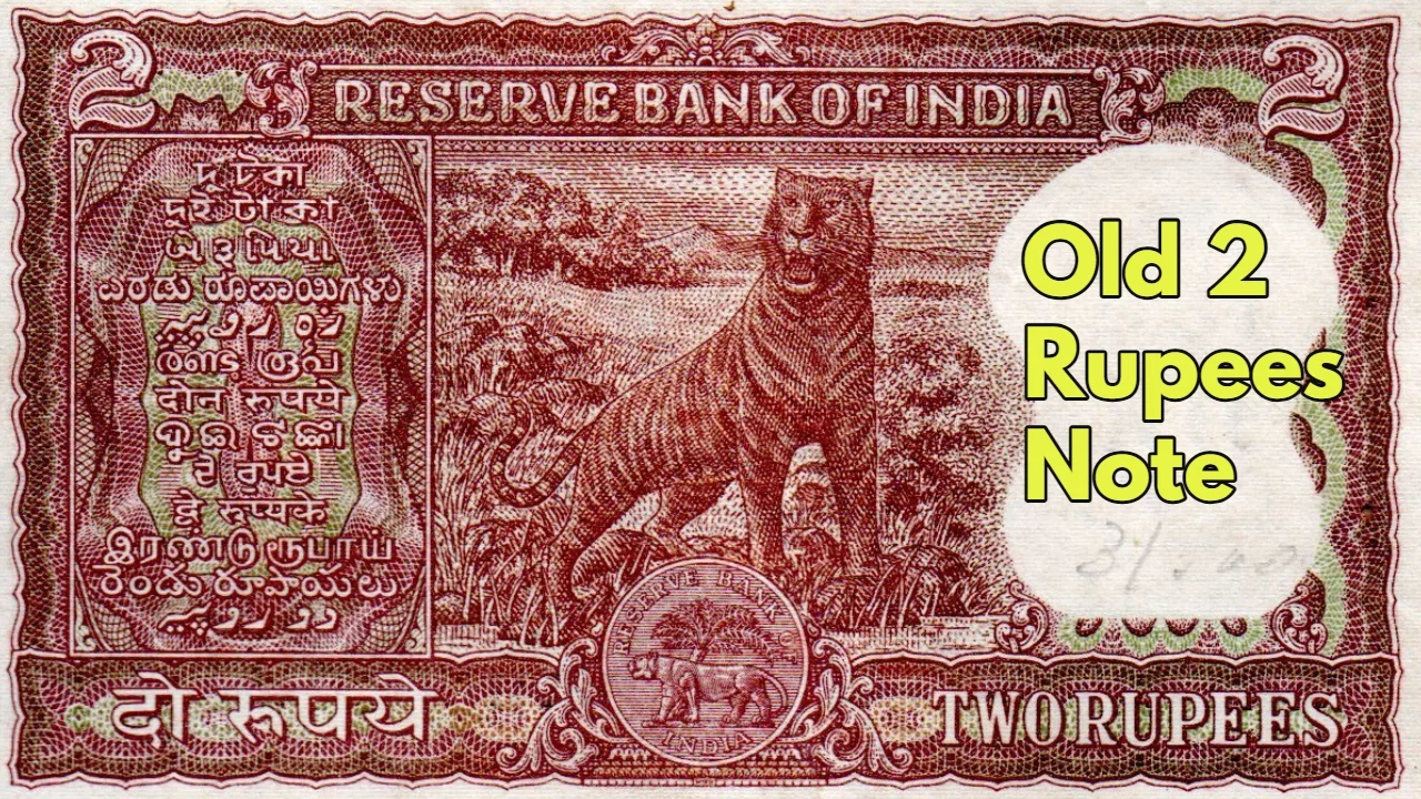 Rare 2 Rupee Note