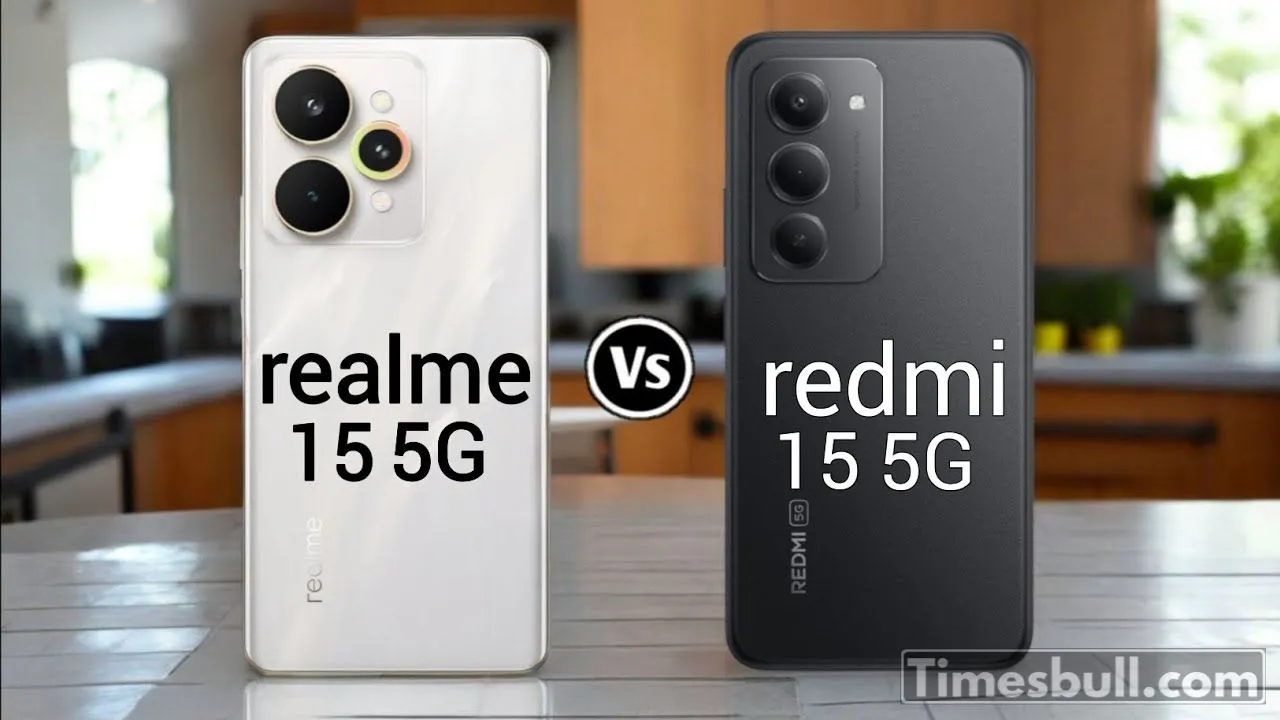 Realme 15 5g Vs Redmi 15 5g